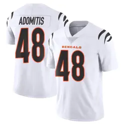 Nike Cal Adomitis Cincinnati Bengals Men's Limited White Vapor Untouchable Jersey