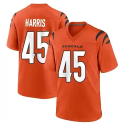 Nike Darien Harris Cincinnati Bengals Men's Game Orange Jersey