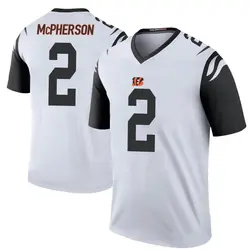 Nike Evan McPherson Cincinnati Bengals Men's Legend White Color Rush Jersey