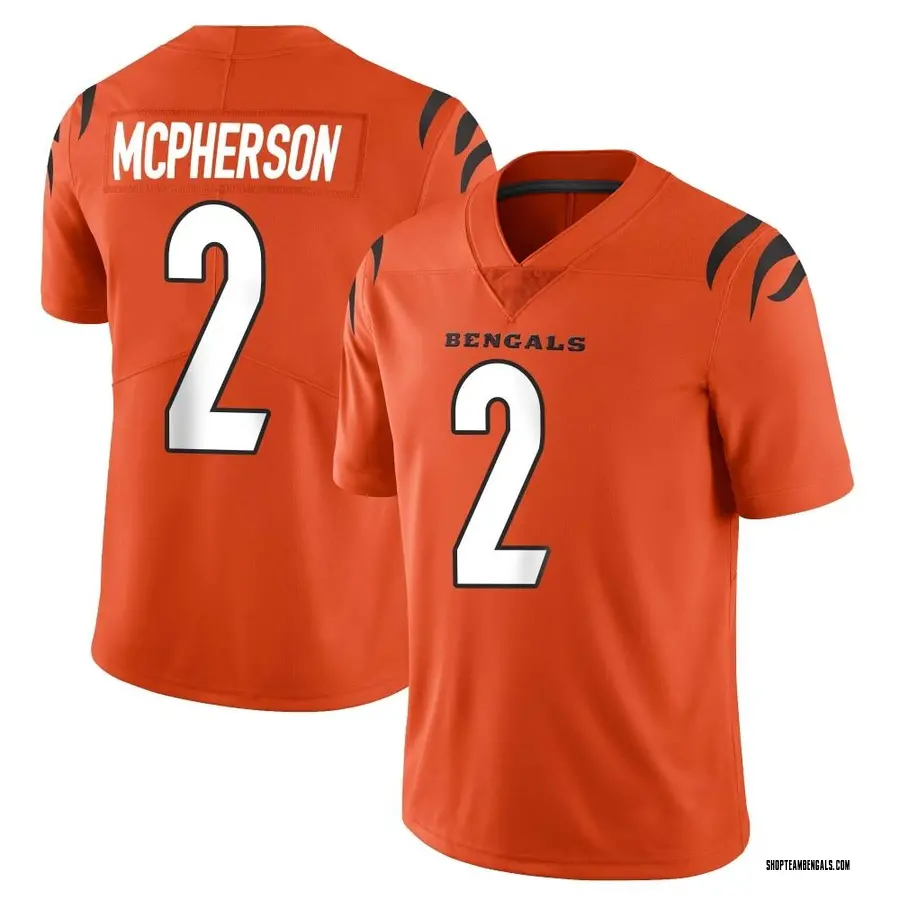 ماكينة فرم اللحم Nike Evan McPherson Cincinnati Bengals Men's Limited Orange Vapor ... ماكينة فرم اللحم