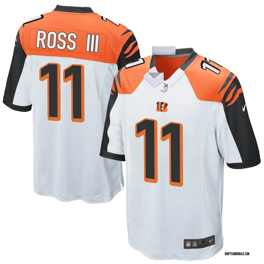 Cincinnati Bengals Youth Game White Jersey