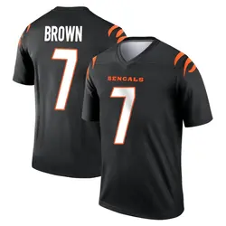 Nike Jon Brown Cincinnati Bengals Men's Legend Black Jersey