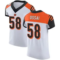 Nike Joseph Ossai Cincinnati Bengals Men's Elite White Vapor Untouchable Jersey