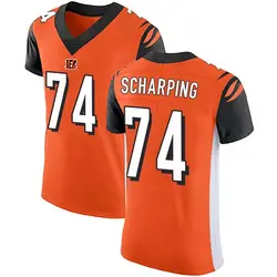 Nike Max Scharping Cincinnati Bengals Men's Elite Orange Alternate Vapor Untouchable Jersey