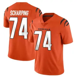 Nike Max Scharping Cincinnati Bengals Men's Limited Orange Vapor Untouchable Jersey