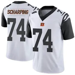 Nike Max Scharping Cincinnati Bengals Youth Limited White Color Rush Vapor Untouchable Jersey