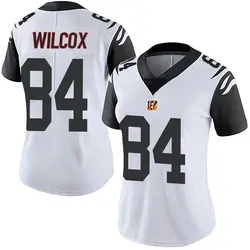 Nike Mitchell Wilcox Cincinnati Bengals Women's Limited White Color Rush Vapor Untouchable Jersey