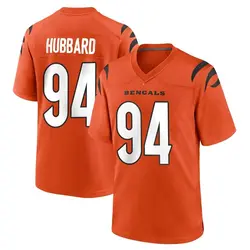 Nike Sam Hubbard Cincinnati Bengals Men's Game Orange Jersey