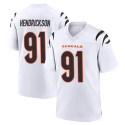 Nike Trey Hendrickson Cincinnati Bengals Men's Game White Jersey
