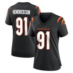 Nike Trey Hendrickson Cincinnati Bengals Women's Game Black Team Color Jersey
