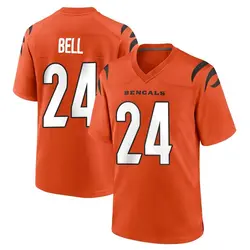 Nike Vonn Bell Cincinnati Bengals Youth Game Orange Jersey